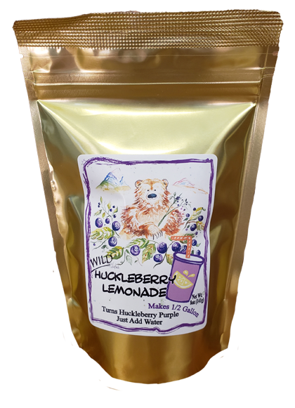 Wild Huckleberry Lemonade Mix 8oz