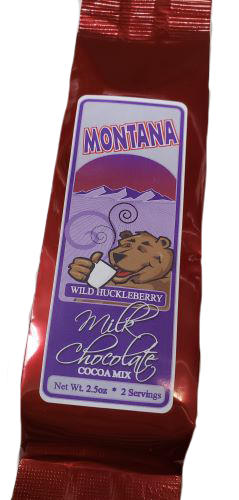 Huckleberry Milk Chocolate Cocoa Mix, 2 Srvg