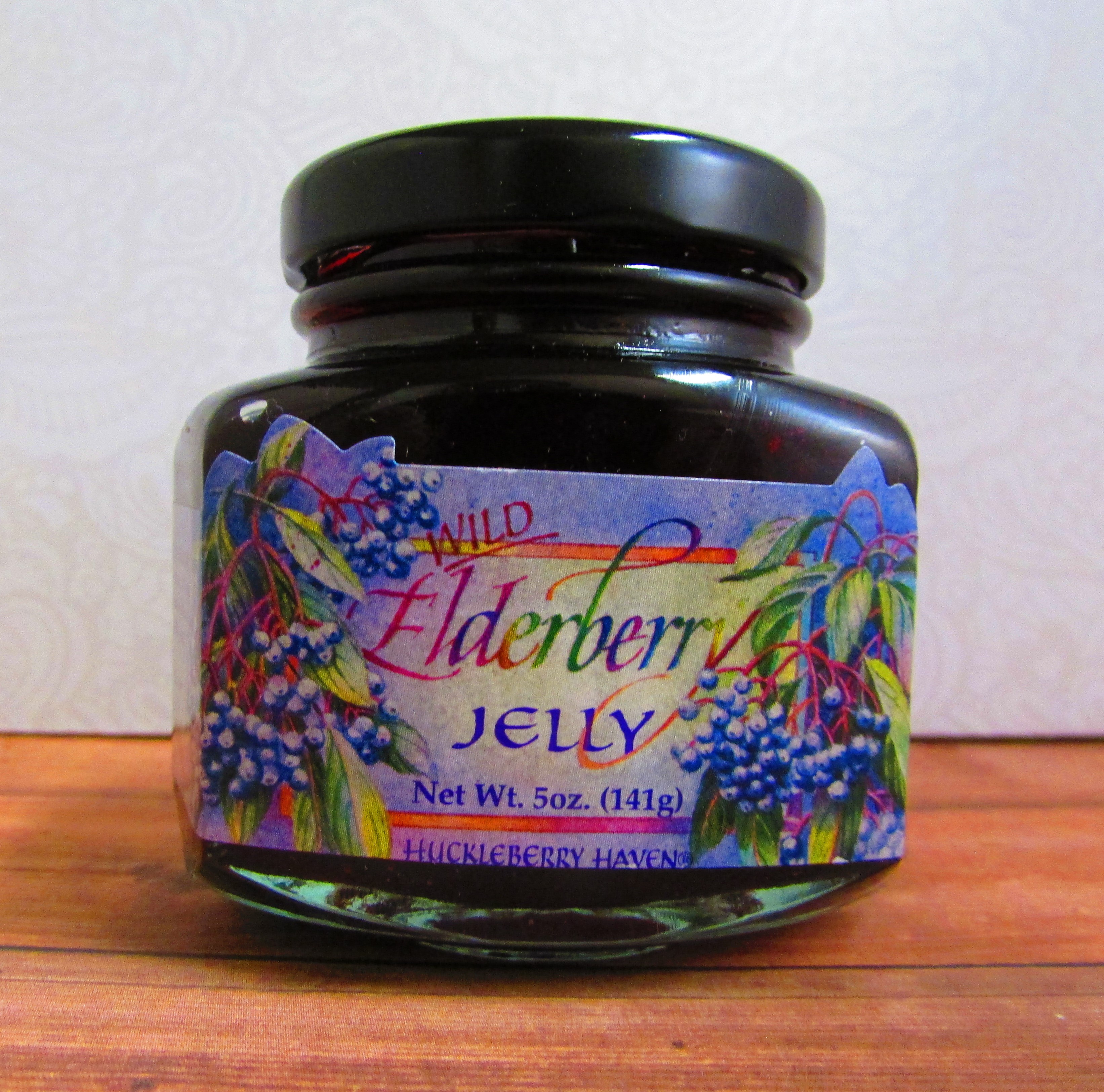 Wild Elderberry Jelly, 5oz