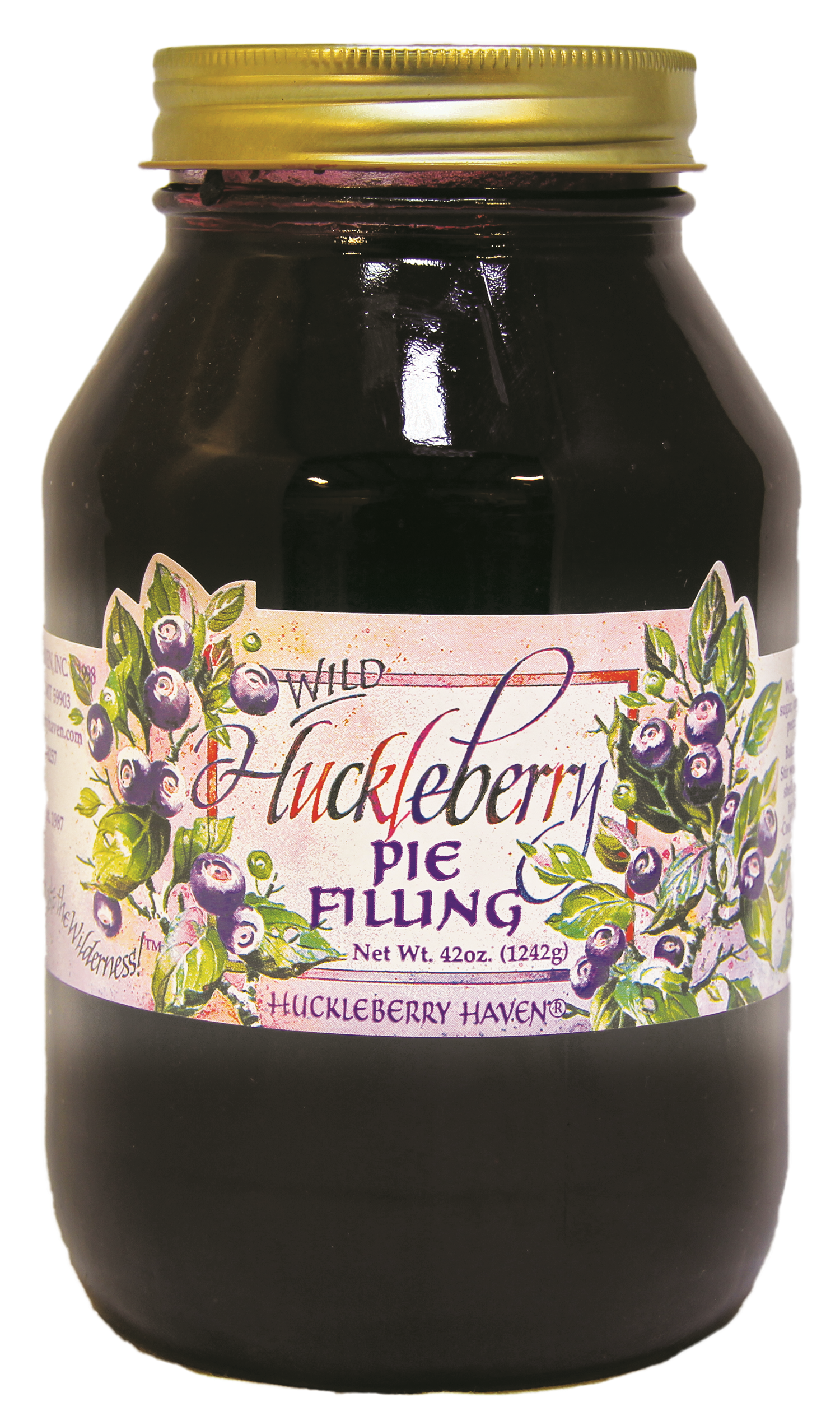Huckleberry Pie Filling, 42oz