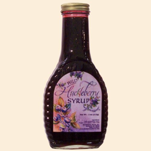 Wild Huckleberry Syrup, 11oz