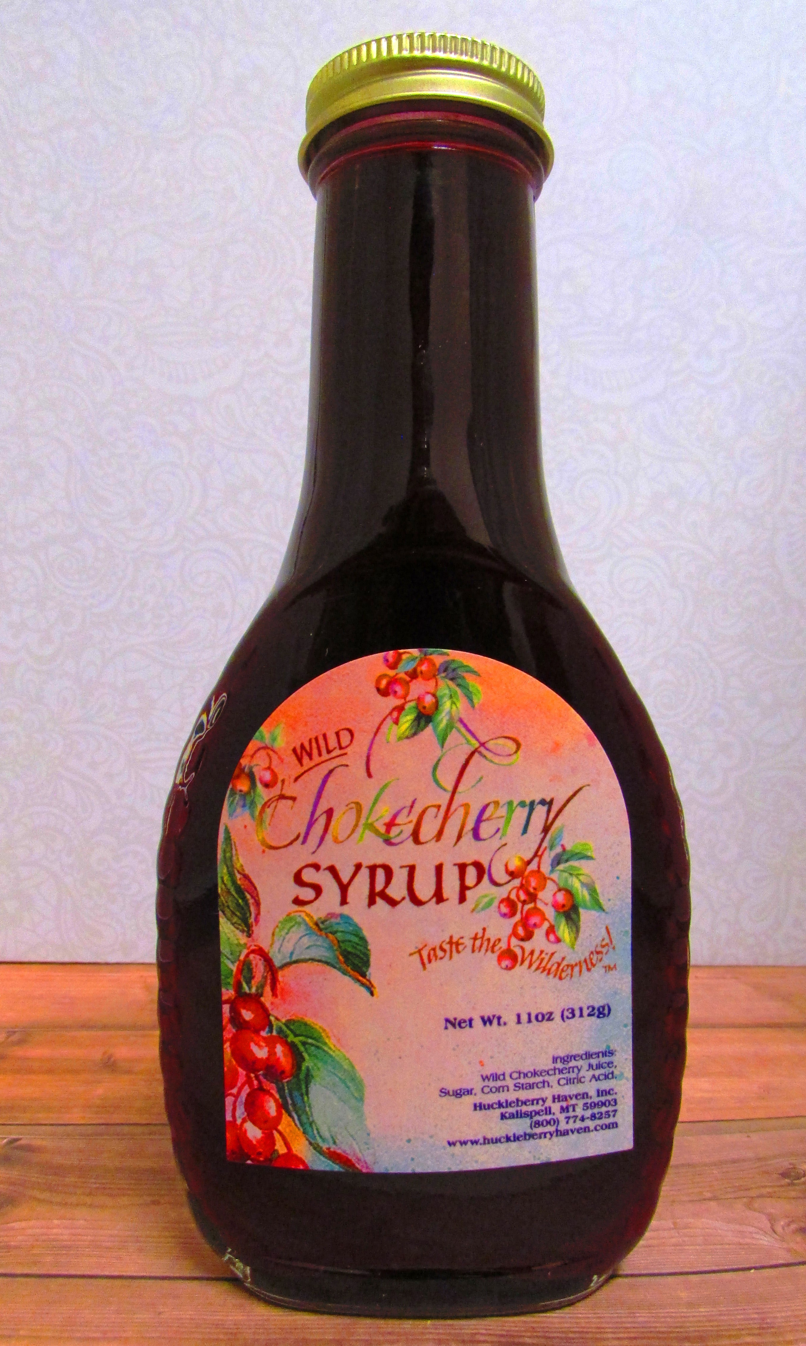 Wild Chokecherry Syrup, 11oz