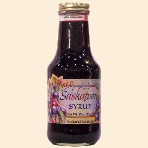 Wild Saskatoon Syrup, 12oz