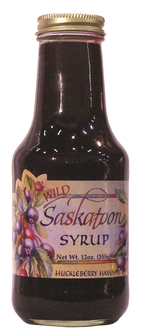 Wild Saskatoon Syrup, 12oz