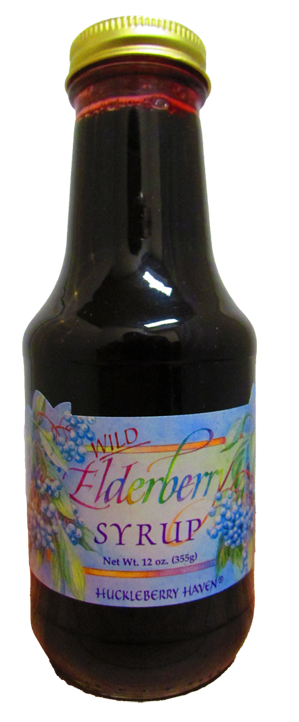 Wild Elderberry Syrup, 12oz