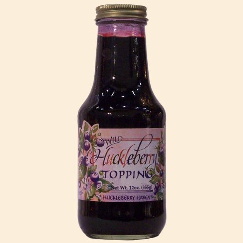 Huckleberry Topping, 12oz