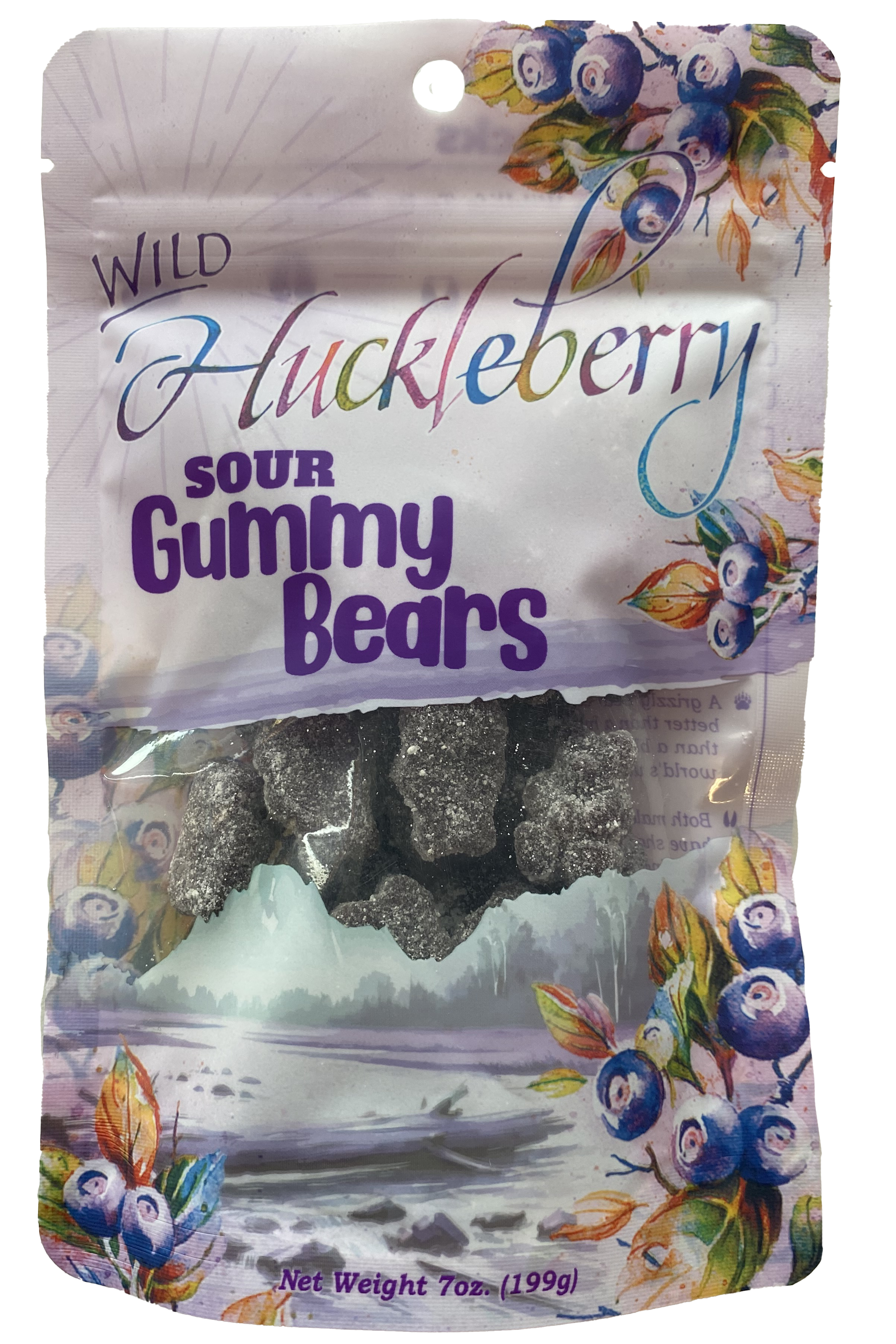 Product Image of Wild Huckleberry Sour Gummy Grizzlies