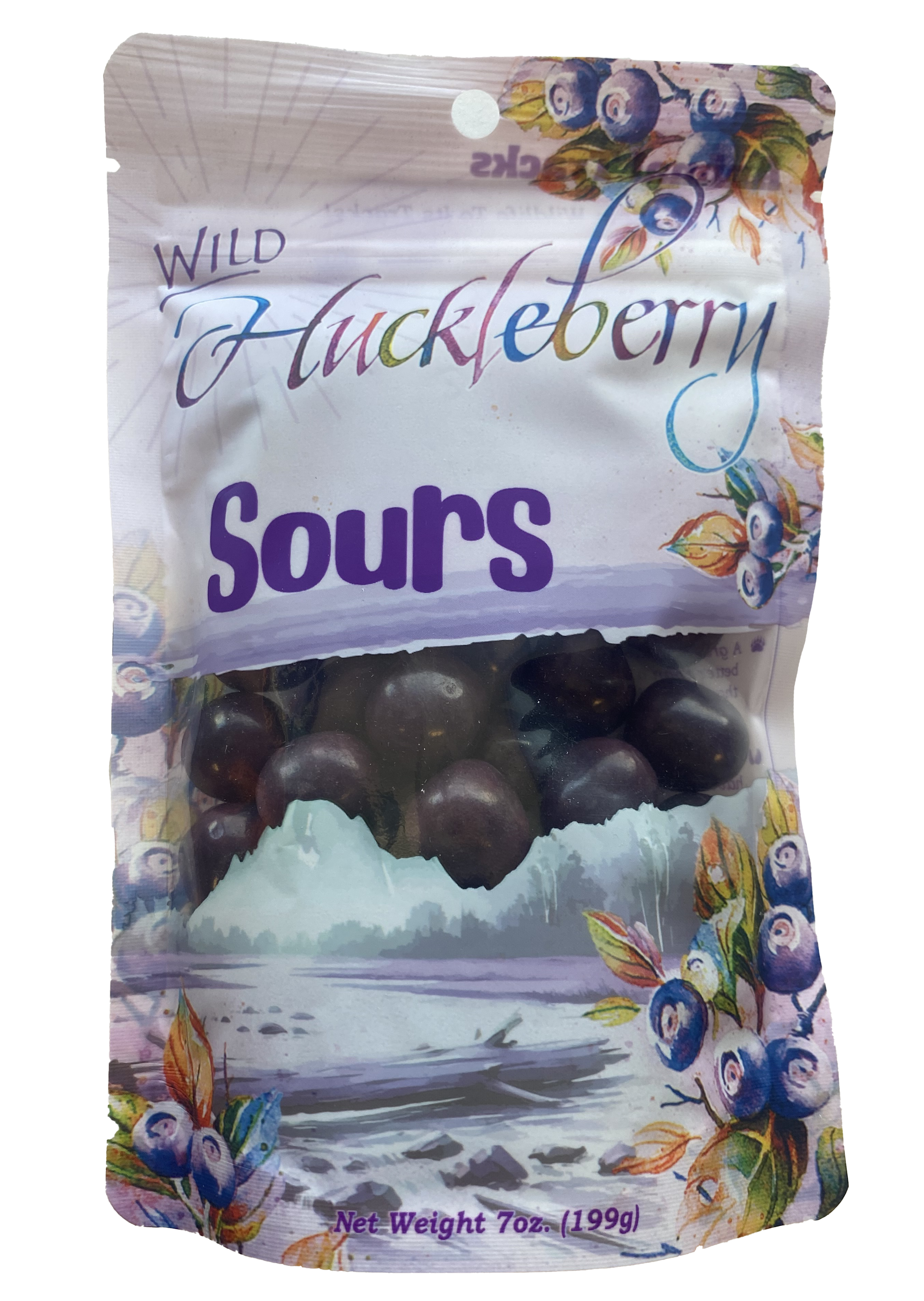 Wild Huck Sours, 7oz Pouch  