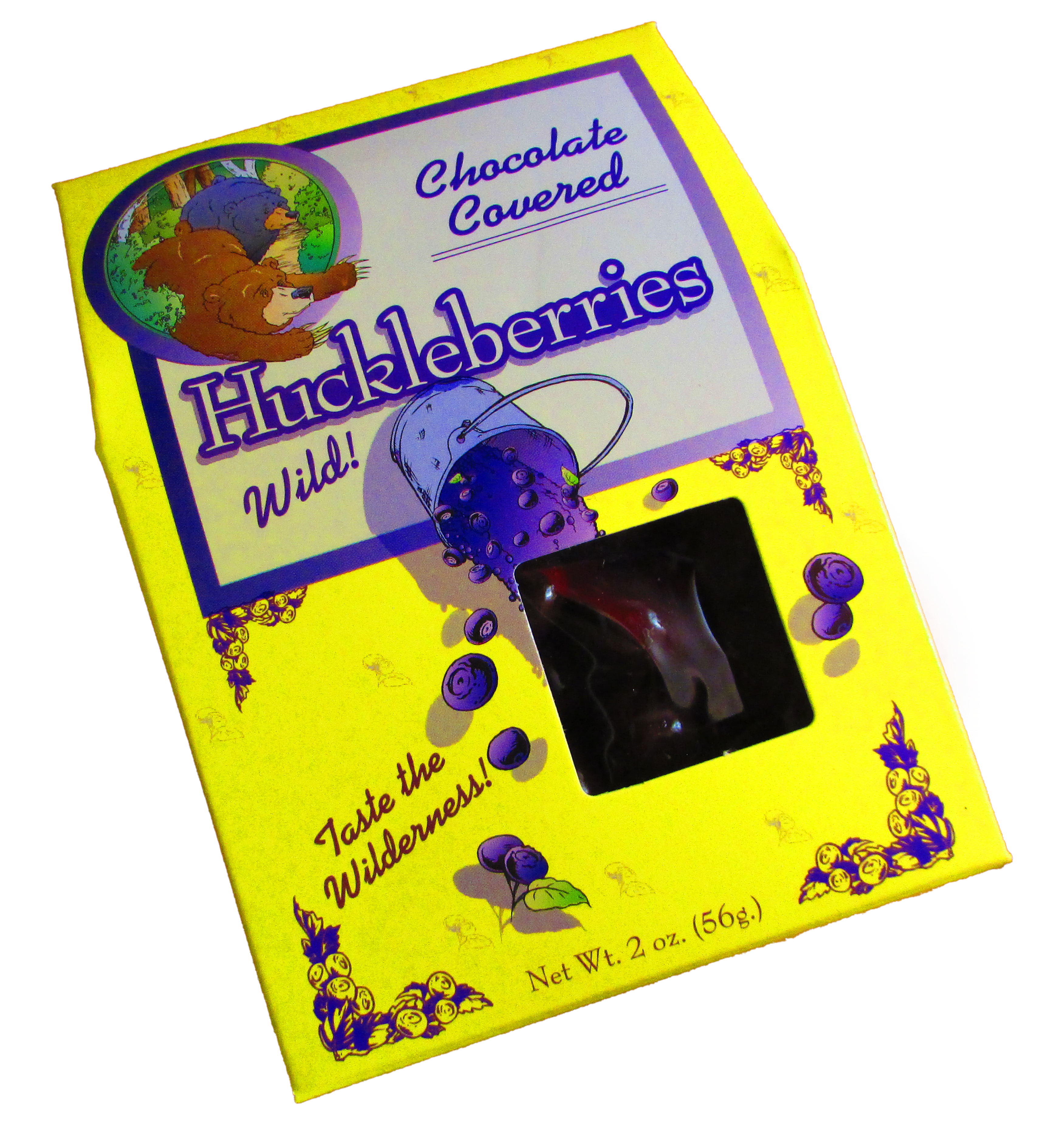 Chocolate Covered Huckleberries 2oz