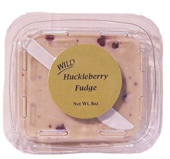 Wild Huckleberry Vanilla Fudge, 7oz