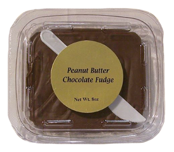 Product Image of Peanut Butter Chocolate Fudge, 8oz     