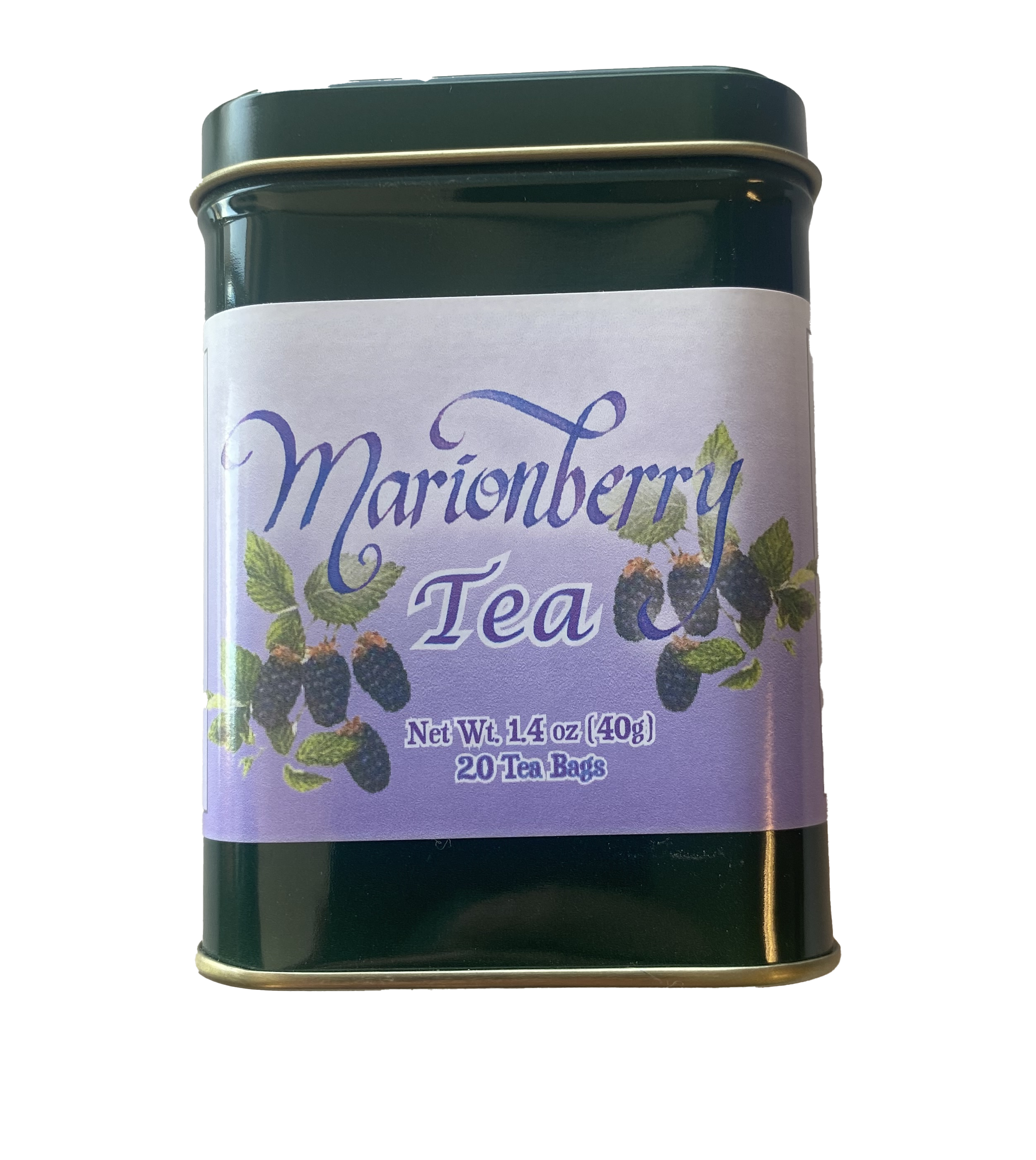 Marionberry Tea Tin, 20 Bags