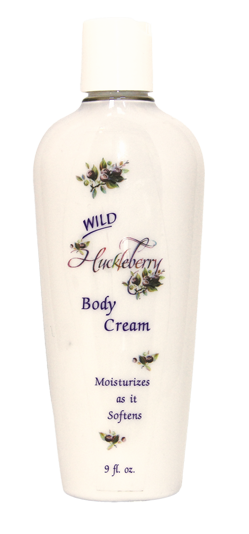 Huckleberry Body Cream, 9oz