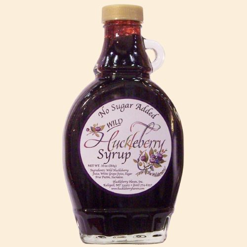Sugar Free Huck Syrup, 10oz