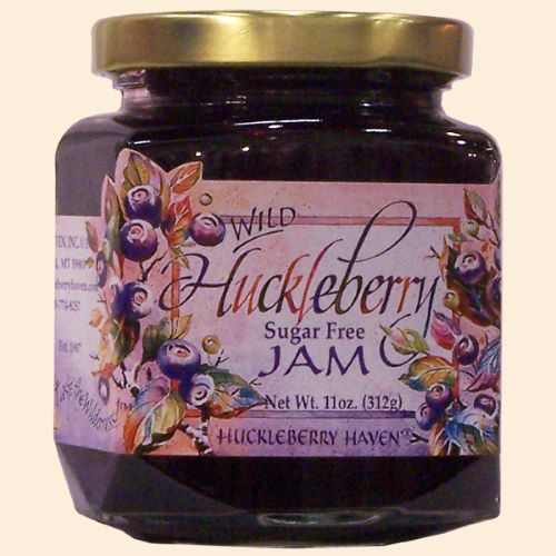 Sugar Free Wild Huckleberry Jam, 11oz