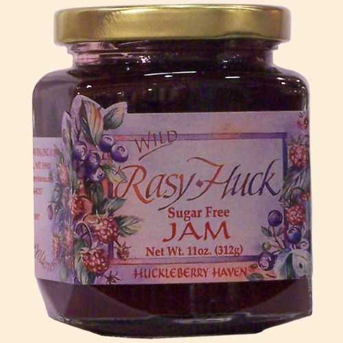 Sugar Free Wild Rasy-Huck Jam, 11oz