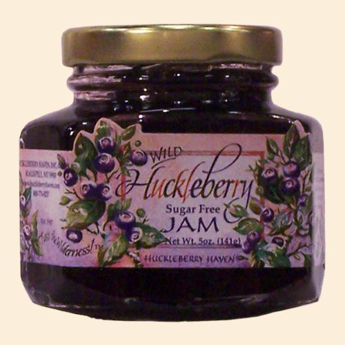 Sugar Free Wild Huckleberry Jam, 5oz