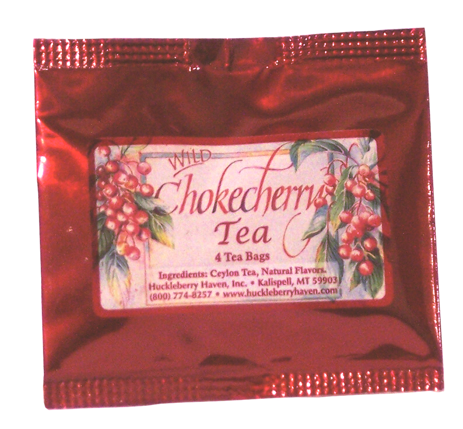 Wild Chokecherry Tea, 4 Bag Pouch
