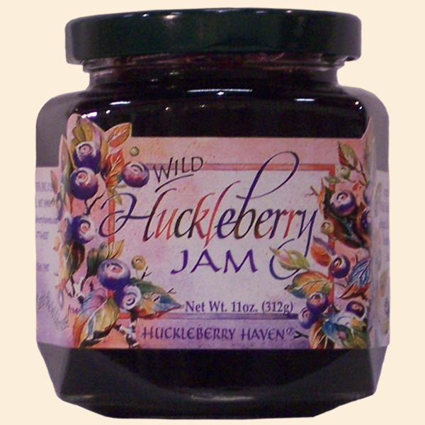Wild Huckleberry Jam. 11oz
