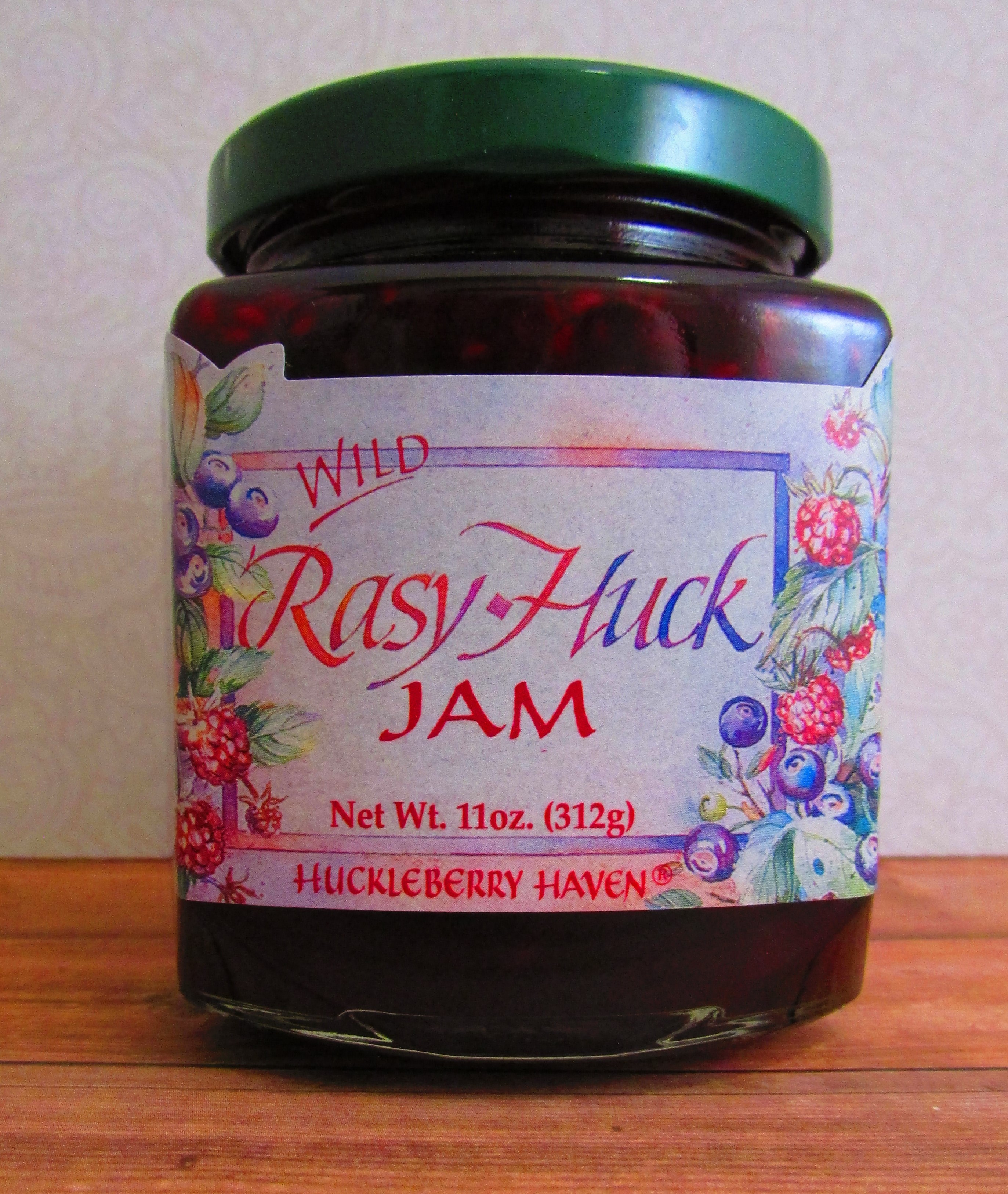 Wild Rasy-Huck Jam, 11oz