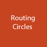 Routing Circles