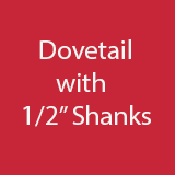 MLCS Dovetail with 1/2 Shanks
