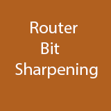 Router Bit Sharpening