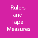 Rulers and Tape Measures