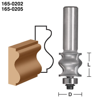 Picture Frame Router Bits 3/4" CL x 1/4" shank | EAGLE AMERICA