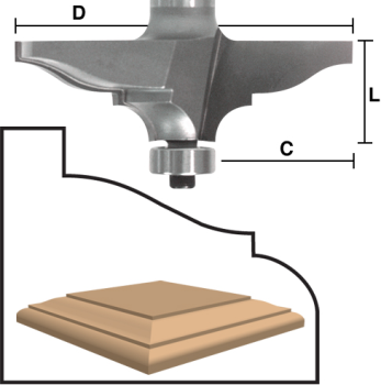 Table Edge Ogee