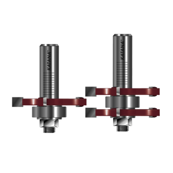 Tongue and Groove Router Bits 2 pc Set | MLCS PREMIUM