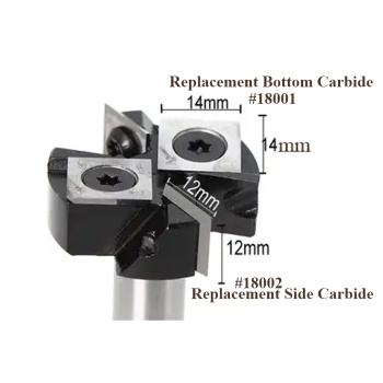 Replacement Carbide Inserts for #18000 Slab Leveling Router Bit