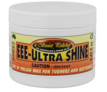 Abrasive Paste for Woodturning | EEE-Ultra Shine - 8.45 oz