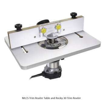 MLCS Trim Router Table and Rocky 30 Trim Router