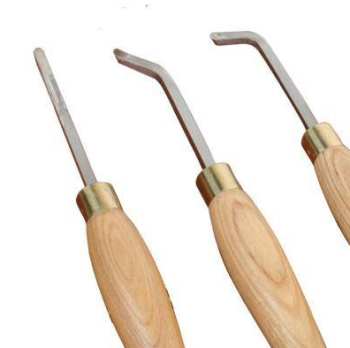 Woodturning Hollowing Tools HSS Set 3pc