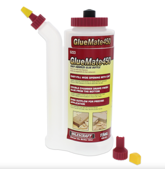 Milescraft 5223 GlueMate450 Precision Wood Glue Bottle 15 oz