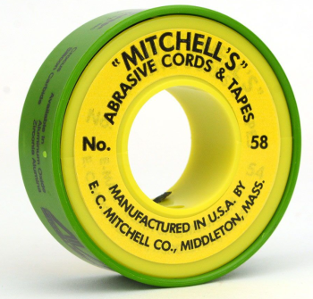 Mitchell Abrasive Tape #58 Medium Grit 3/16 x 12 Feet
