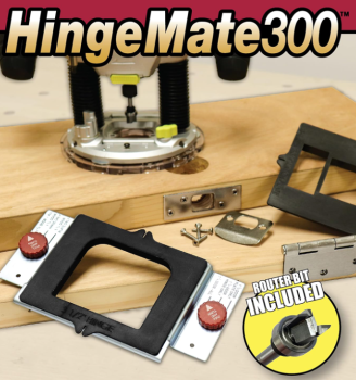 Milescraft 1213 HingeMate300 Door Hinge Jig and Templates