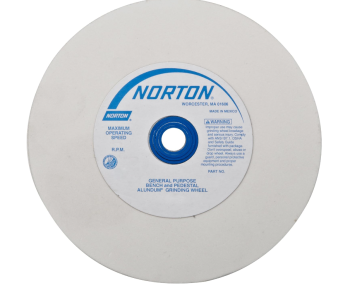 Norton Sharpening Wheel - 6 inch Medium 60 grit - 6 x 1 x 1 inch