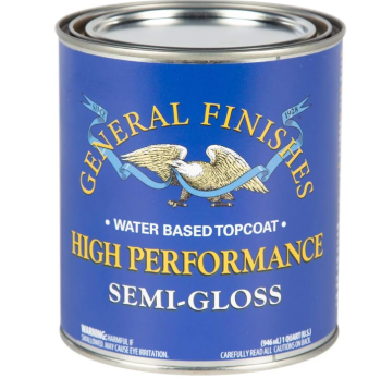 General Finishes High Performance Water-Based Topcoat Semi-Gloss - Quart