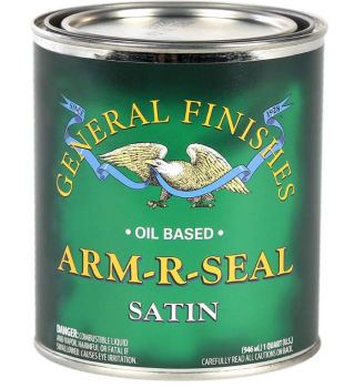 General Finishes Arm-R-Seal Oil-Based Topcoat Satin Quart