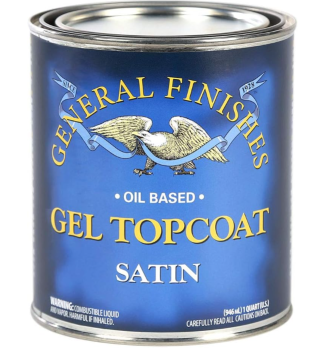 General Finishes Oil-Based Gel Topcoat Satin - Quart