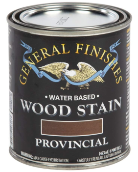General Finishes Water-Based Wood Stain - Provincial Quart