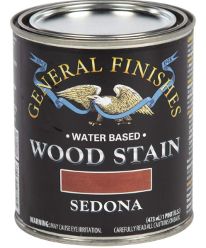 General Finishes Water-Based Wood Stain - Sedona Quart