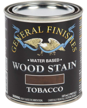 General Finishes Water-Based Wood Stain - Tobacco Quart