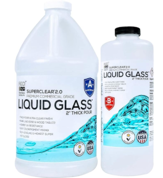 FGCI SuperClear Liquid Glass Epoxy 2-4" Deep Pour .75 Gallon