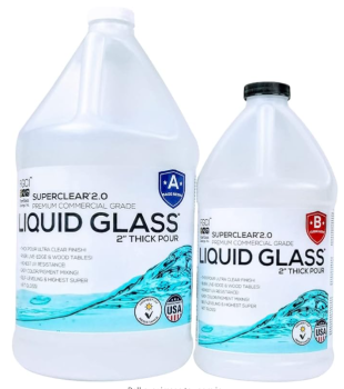 FGCI SuperClear Liquid Glass Epoxy 2-4" Deep Pour - 1.5 Gallon