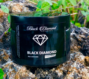 Black Mica Powder with Diamond Effect - 51g