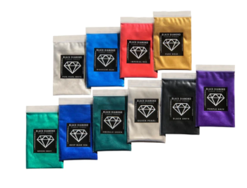 Black Diamond Pigment Mica Powder - 10 Pigment Variety Pack #4