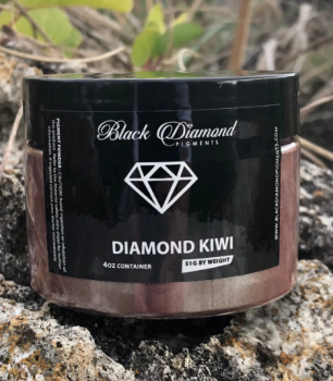 Black Diamond Pigment Mica Powder - Diamond Kiwi - 51g